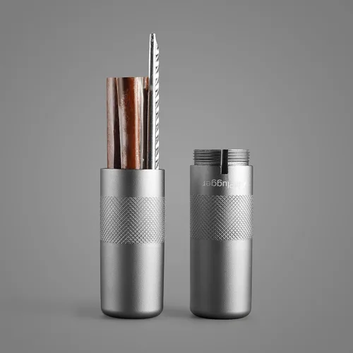 Miniatura 3 de Fri Concepts AirPlugger, un kit de reparación de neumáticos compacto, plateado, talla única