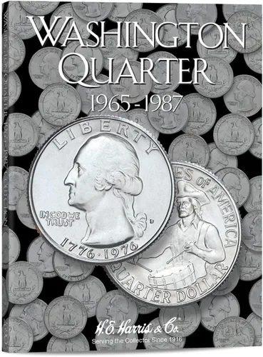 Miniatura 20 de H.E. Harris & Co. US Washington Quarter Carpeta de monedas de cuatro volúmenes 1932 – 1998# 2688.2689.2690.2691 Conjunto de cuatro volúmenes