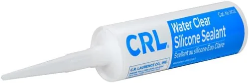 Miniatura 7 de CRL Sellador de silicona transparente al agua - Cartucho de 5 onzas líquidas