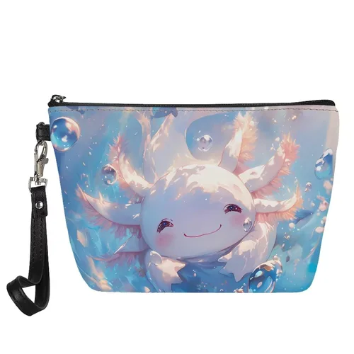 Miniatura 44 de AFPANQZ Bolsas de maquillaje de viaje personalizadas para mujeres y niñas, bolsa de almacenamiento de artículos de tocador, bolso al aire libre