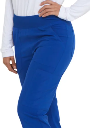 Miniatura 3 de Pantalón médico Dickies EDS Essentials para mujer, tiro natural, pierna cónica, sin cordones. DK005
