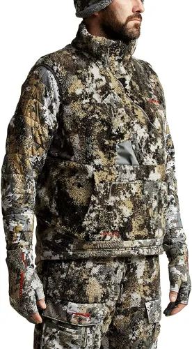 Miniatura 3 de Sitka Optifade Elevated II - Chaleco de caza con aislamiento silencioso para hombre