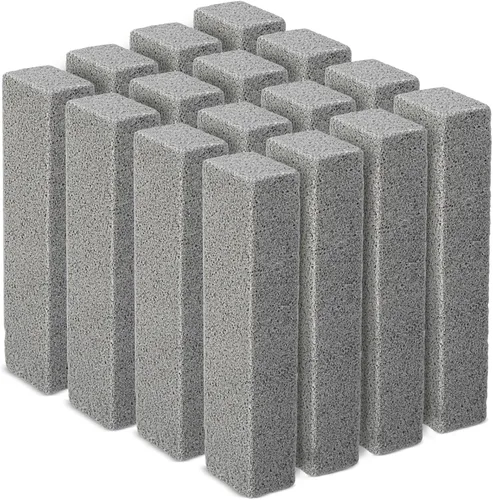 Maryton Piedra pómez para limpieza de inodoros, piedra pómez antiarañazos para limpiar manchas de agua dura en inodoro, azulejos, cocina, paquete de