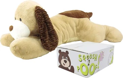 Miniatura 9 de Animal Adventure® Sqoosh2Poof™ Personaje de peluche gigante comprimido dentro de una caja pequeña Oso de 54 pulgadas