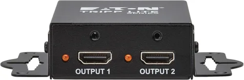 Miniatura 3 de Tripp Lite Divisor HDMI serie de 2 puertos, 8K @60Hz, 1 entrada 2 salida, solo espejo/duplicado, soporte de múltiples resoluciones, kit de montaje
