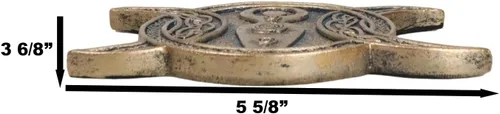 Miniatura 2 de Ebros Gift Diosa espiral sagrada, luna triple con nudos celtas, incienso, soporte para quemador, estatuilla de media luna, luna menguante completa