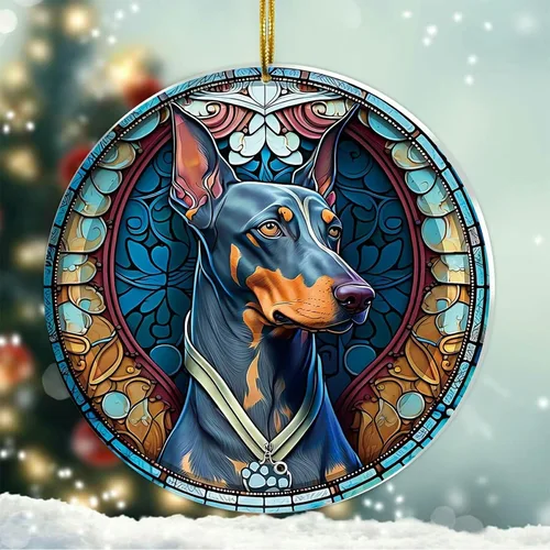 Miniatura 23 de Regalos de Malamute de Alaska - Adorno Navideño de Perro de Alaska 2025 Regalos de Perro de Alaska para Mujeres, Adorno de Malamute de Alaska
