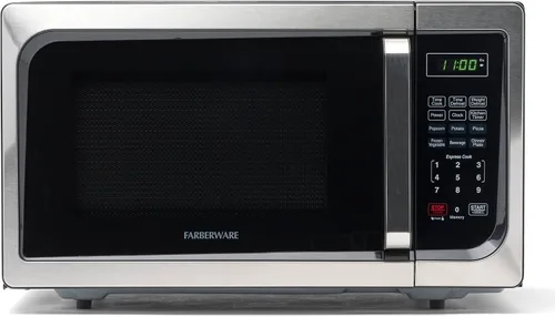 Miniatura 10 de Farberware Horno microondas sobre la gama, 1.7 pies cúbicos, 1000 W, sensor de cocción, recalentamiento automático, cocción multietapa, función