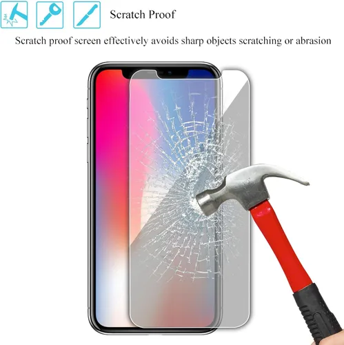 Miniatura 4 de Ailun Protector de pantalla de privacidad para iPhone 11 Pro/iPhone Xs/iPhone X [5.8 pulgadas], paquete de 2 fundas antiespía y protección privada