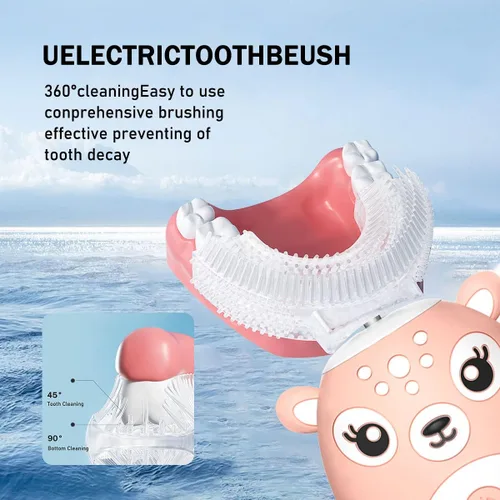 Miniatura 3 de Cepillos de dientes eléctricos para niños Rosa 2-6 Años