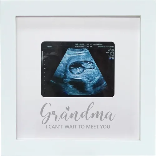 Marcos de Fotos para Ecografías para Abuela, Marco de Fotos de Ultrasonido, Anuncio de Embarazo para Abuela, Ideas de Anuncio de Bebé Marco de Fotos