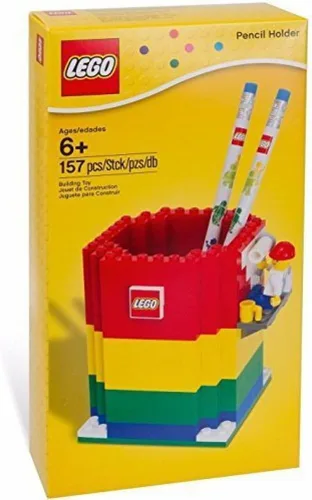 Miniatura 2 de LEGO Portalápices, minifigura y 2 lápices 850426
