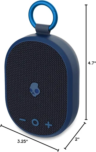 Miniatura 9 de Skullcandy Kilo - Altavoz Bluetooth inalámbrico, IPX7, impermeable, mini altavoz Bluetooth con batería de 24 horas, radiador pasivo de disparo hacia