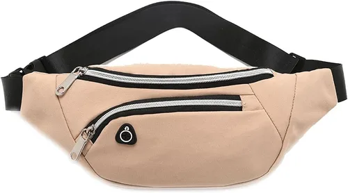 Miniatura 17 de Riñonera para hombres y mujeres, riñonera para entrenamiento, viajes y correr. (004)Negro