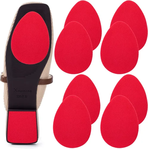 Miniatura 9 de GADEBAO - Almohadillas antideslizantes para zapatos, autoadhesivas, con suela antideslizante, silicona sin olor de primera calidad, agarre Negro