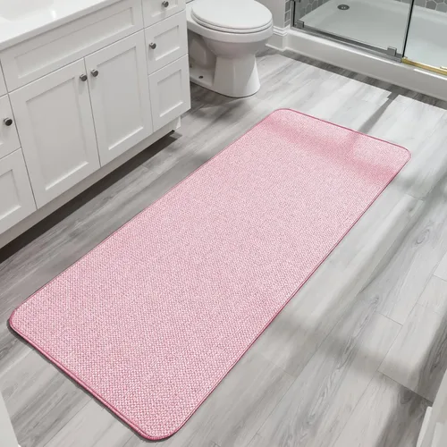 Miniatura 16 de Bosap Alfombra de Baño, Alfombras Corredoras de Baño Ultra Delgadas, Alfombras de Baño Grandes para Baño, Secado Rápido, Antideslizante, Lavable a