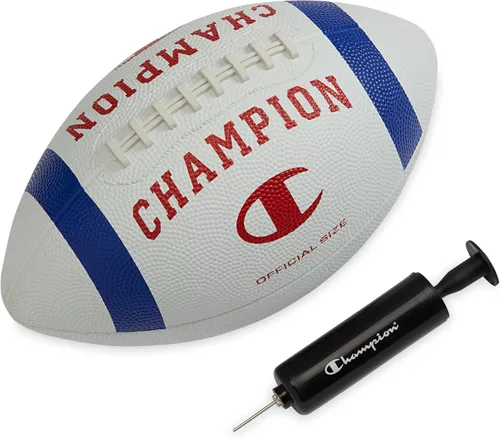 Champion Blitz - Fútbol para todo tipo de clima, agarre mejorado, cubierta de goma duradera y cordones moldeados, para deportes y entrenamiento al