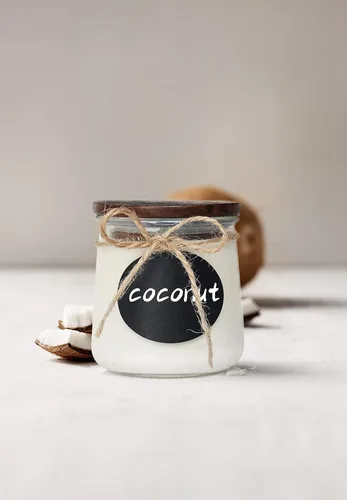 Miniatura 5 de Oui Yogurt - Juego de tapas para tarros de madera con anillos de sellado de silicona, paquete de 8 unidades para almacenamiento de vidrio