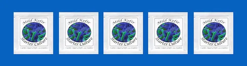 Miniatura 8 de Kéfir Starter Cultures - Paquete de sobres de cultivo liofilizados para kéfir de leche cremosa y suave (5 sobres)