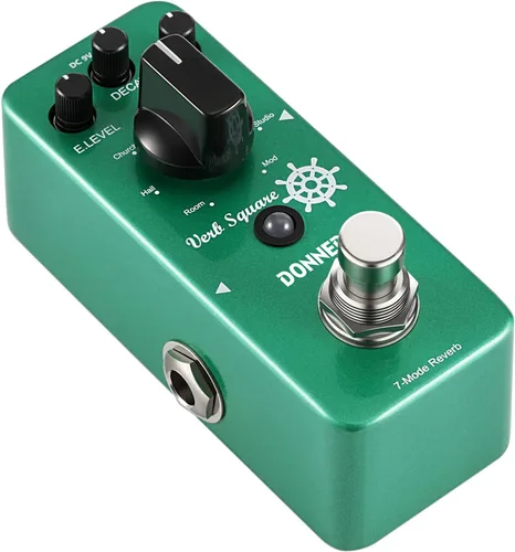 Miniatura 22 de Donner Pedal de efecto ABY Box, conmutador AB de selector de línea, mini, para guitarra, True Bypass