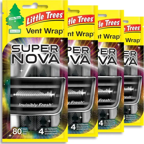 Miniatura 20 de Ambientador para auto de la marca Little Trees Se cuelga de la rejilla de ventilación y proporciona un fresco aroma de forma duradera, invisible