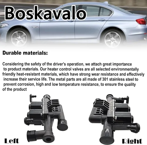 Miniatura 6 de 64219310349 Válvula de control del calentador 64119310349 para BMW F01 F02 F10 F11 F12 520i 523i 528i 740i 740Li 750Li
