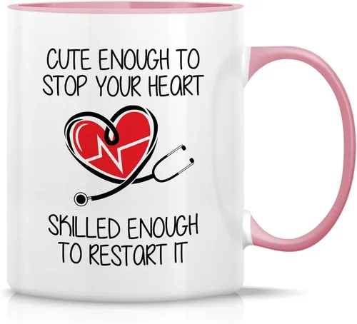 Miniatura 35 de Retreez Taza Graciosa - Confía en mí, casi soy médico, 325 ml, Tazas de café de cerámica - Tazas divertidas, sarcásticas, motivacionales, regalos