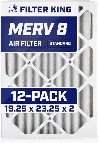Miniatura 93 de Filter King Filtro de aire de 5.88 x 12.13 x 1 (MERV 8) (paquete de 12) filtros de horno de CA para control de polvo y alergias, fabricados en EE.