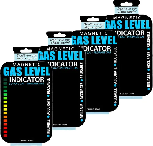 Miniatura 8 de Indicador de nivel de gas, indicadores de nivel de combustible, etiqueta engomada para tanque de propano pequeño, para el hogar, cocina, barbacoas