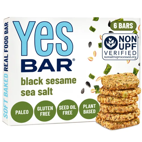 Miniatura 19 de YES Nut Bars - Fresa y coco - Barras suaves masticables saludables hechas con jarabe de arce orgánico, veganas, paleo, sin gluten, sin azúcar