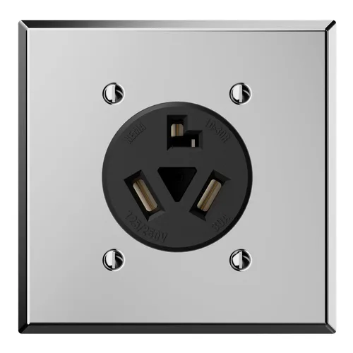 Miniatura 9 de ELEGRP NEMA 10-30P y NEMA 10-50P enchufe de ángulo, enchufe eléctrico de 4 clavijas para secador/horno/estufa, hoja recta de servicio pesado, 30A