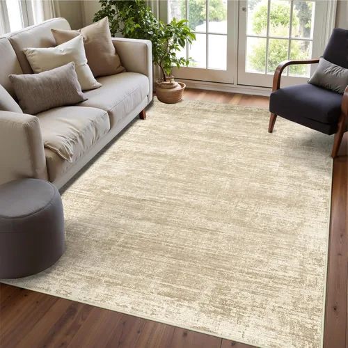 Miniatura 13 de zesthome Alfombras de 5 x 7 pulgadas - Alfombra lavable resistente a las manchas, alfombras modernas abstractas para sala de estar, dormitorio