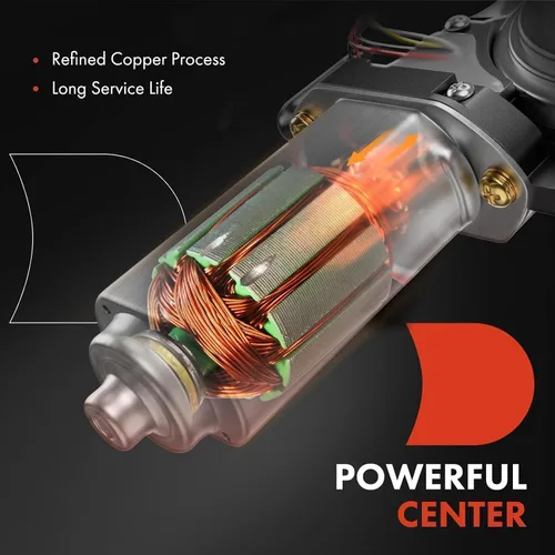 Miniatura 7 de Motor de elevación de ventana eléctrica A-Premium (con conector de 2 pines) Compatible con Hyundai Elantra Coupe 2013, Elantra 2011-2016, Sonata