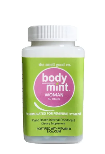 Desodorante femenino menta, Body Mint Lady , Blanco