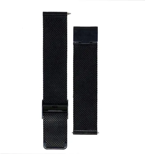 Miniatura 3 de Correas de reloj, correa de reloj de malla de acero inoxidable, correa de reloj de liberación rápida, correa de reloj de 0.630 in, 0.709 in, 0.787