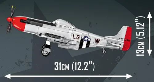 Miniatura 5 de COBI TOP Gun: Maverick™ Mustang P-51D™ - Juego de construcción de aviones, 350 piezas