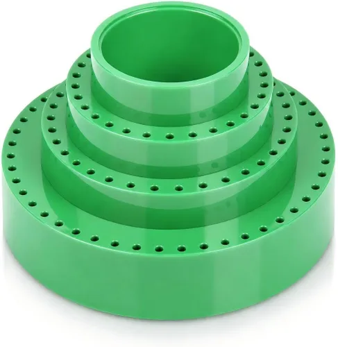 Miniatura 16 de Tenedor rotatorio de la broca del tenedor de la herramienta de los accesorios 116 agujeros Rotary Tool Bit Holder Azul