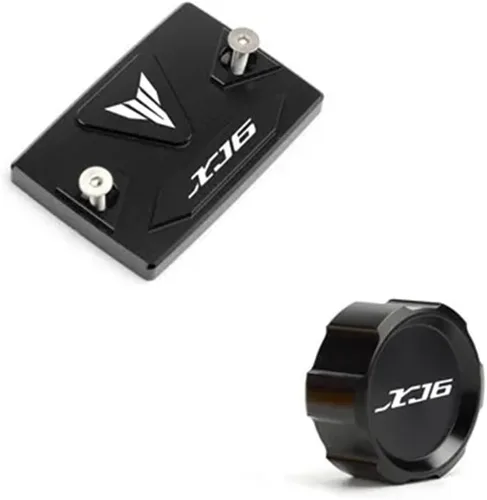 Miniatura 9 de Motocicleta Freno Delantero y Trasero Líquido Cilindro Maestro Depósito Tapa Tapa Para Y&AMAHA XJ6 XJ6F XJ6N DIVERSION 2009-2014