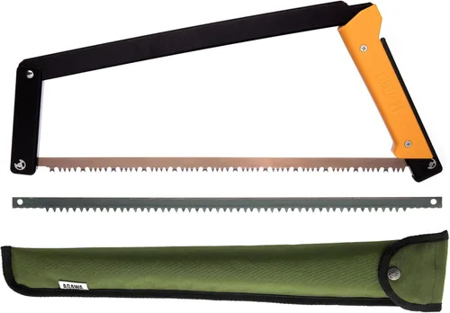 Miniatura 9 de AGAWA - Kit de Tripper BOREAL15 - Incluye sierra plegable de 15 pulgadas, funda de transporte de nailon, multiusos de 15 pulgadas y hoja agresiva