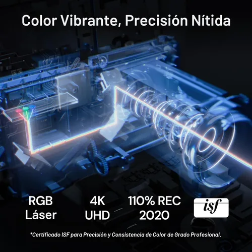 Miniatura 4 de Valerion StreamMaster Plus2 4K Proyector Láser - 300" IMAX Enhanced Home Theater, 4ms Respuesta 240Hz, Proyector para Juegos con 3D y Dolby