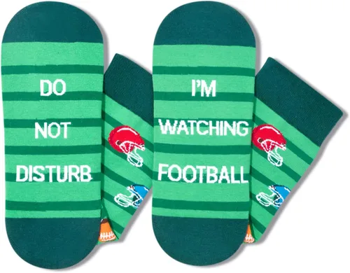 Miniatura 3 de Zmart Calcetines divertidos para hombre, calcetines de fútbol, béisbol, golf, carreras, automóvil, novedad, loco, deporte, regalos para hombres