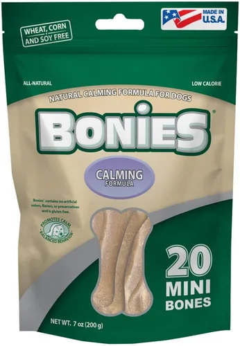 Miniatura 15 de Bonies Aliento natural y fórmula dental de tamaño mini, un solo hueso, ingredientes naturales, aliento fresco, limpia los dientes, baja en calorías