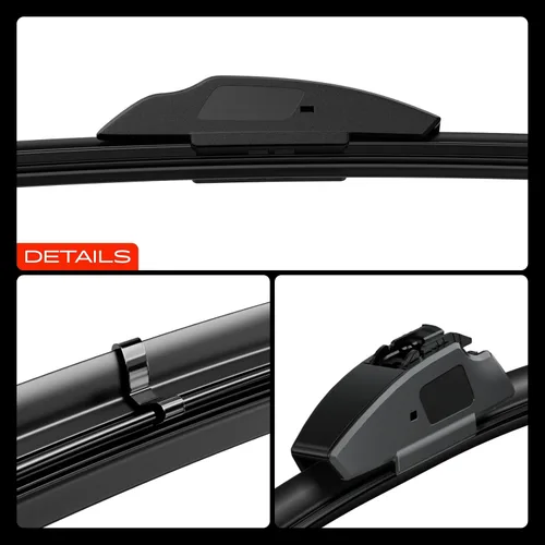 Miniatura 9 de A-Premium Limpiaparabrisas de 24 pulgadas + 19 pulgadas compatible con Honda Accord 1998-2002 y Acura TL 1995-2003, CL 1997-1999/2001-2003
