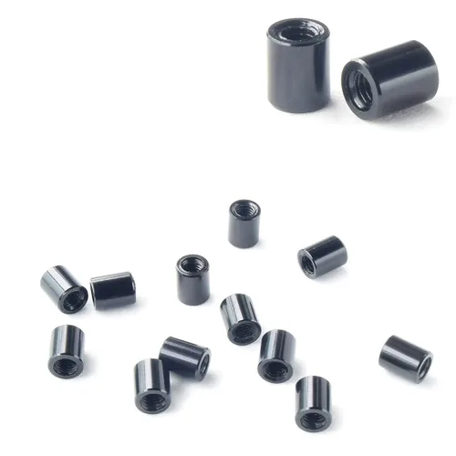 12 espaciadores de separación de columna redonda de aluminio M3x5mm, 6/8/10/12/0.591 in disponibles, para carreras Drone FPV Quadcopter multirotores