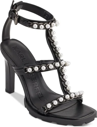 Miniatura 3 de Karl Lagerfeld Paris Sandalia de tacón Midge Fashion para mujer