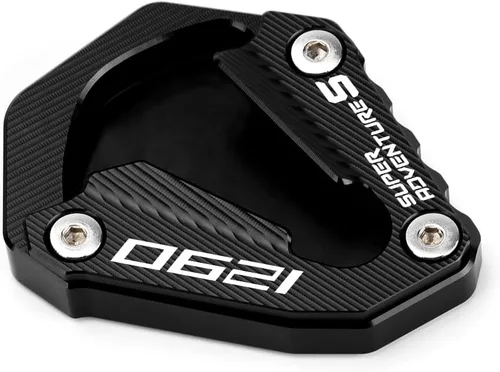 Miniatura 8 de Placa de extensión para soporte lateral de motocicleta compatible con 1290 Super Adventure S 2021 2022 2023 2024 Soporte para almohadilla de pie