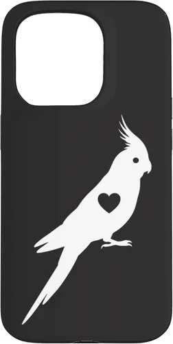 Miniatura 14 de Bird Cockatiel Heart Silhouette, Proud Bird Parent Case for iPhone XR