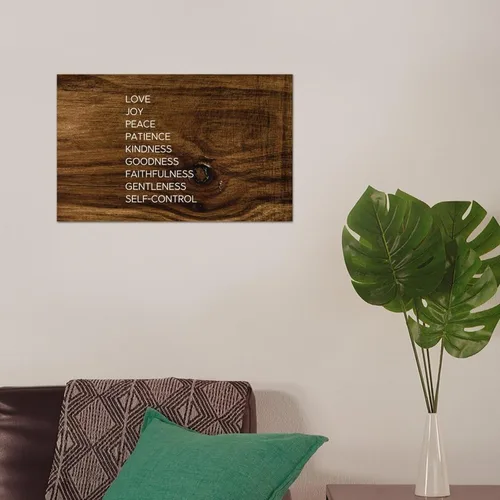 Miniatura 7 de Madcolitote Letreros de madera con versículo de la Biblia, letrero de madera cristiana, colgante de pared, arte de pared religioso para sala