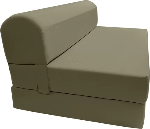 Miniatura 46 de D & D Futon Furniture Chair cama plegable de espuma, sofá de estudio, colchón de espuma doblado (6 x 36 x 70 pulgadas, azul real)