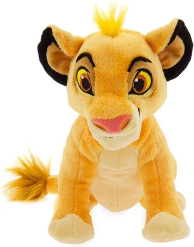 Miniatura 11 de Disney Store Mini puf de peluche oficial, Buttercup de Toy Story, bonito animal de peluche con escultura detallada, características bordadas y parte